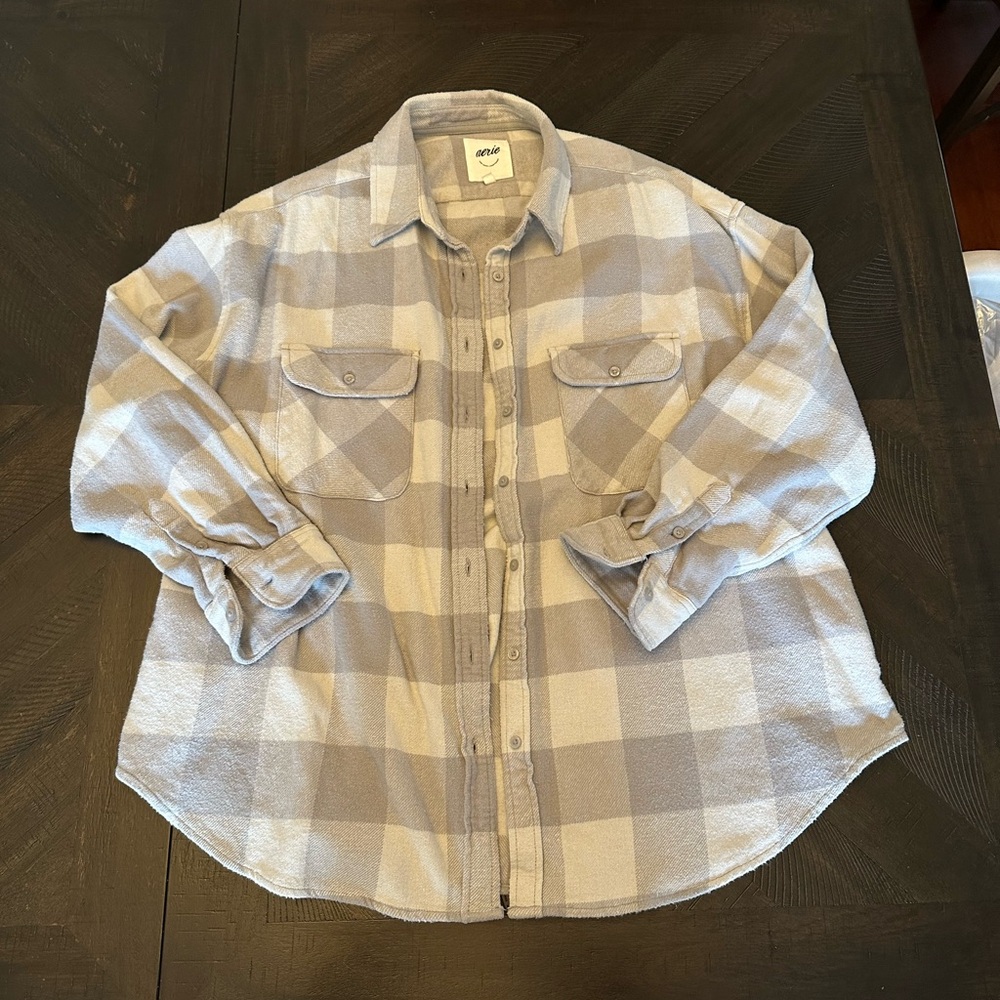 Aerie flannel button up